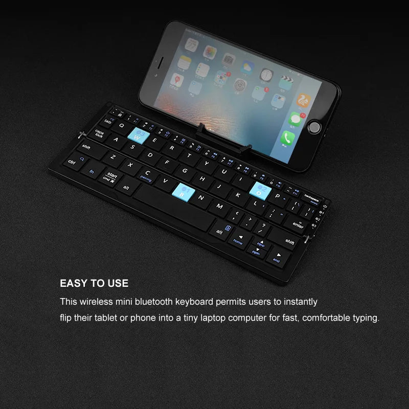 Pocket Fold Bluetooth Keyboard