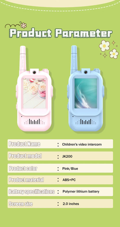 Airiton Kids Walkie Talkie Camera