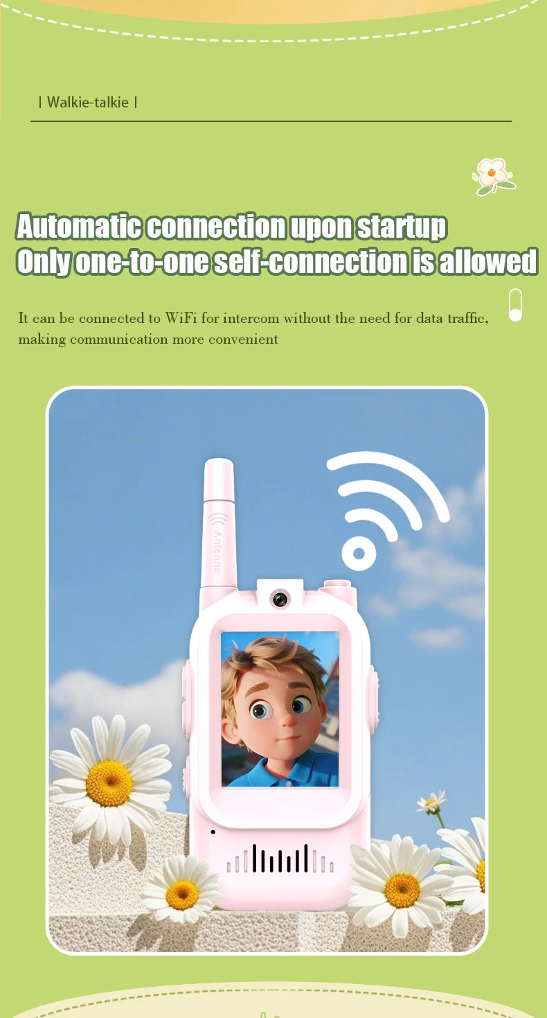 Airiton Kids Walkie Talkie Camera