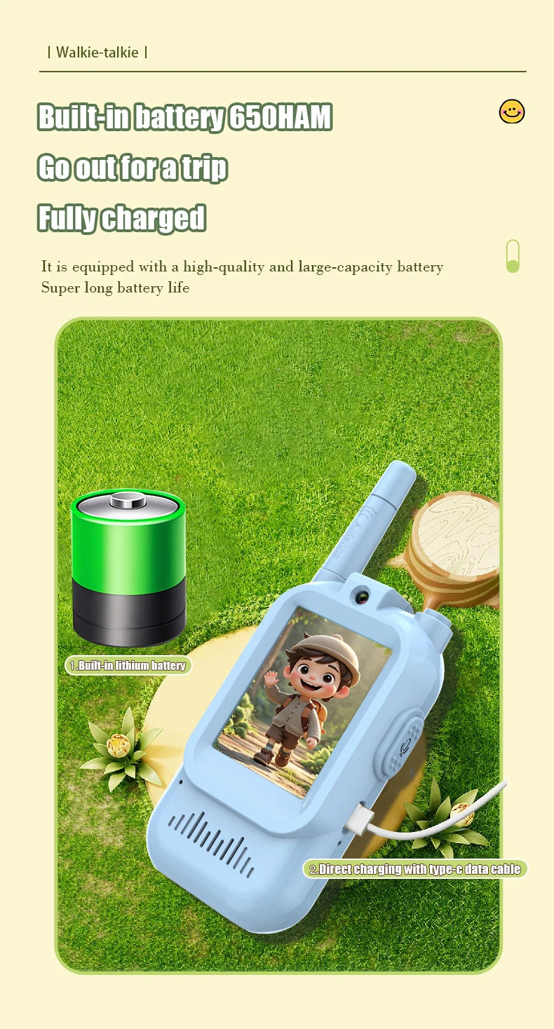 Airiton Kids Walkie Talkie Camera